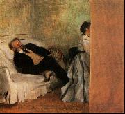 Edgar Degas Mr Mrs Edouard Manet Norge oil painting reproduction